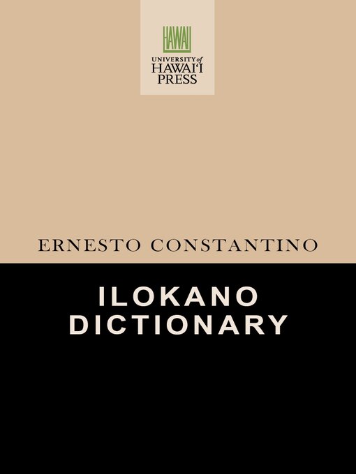 Title details for Ilokano Dictionary by Ernesto Constantino - Available